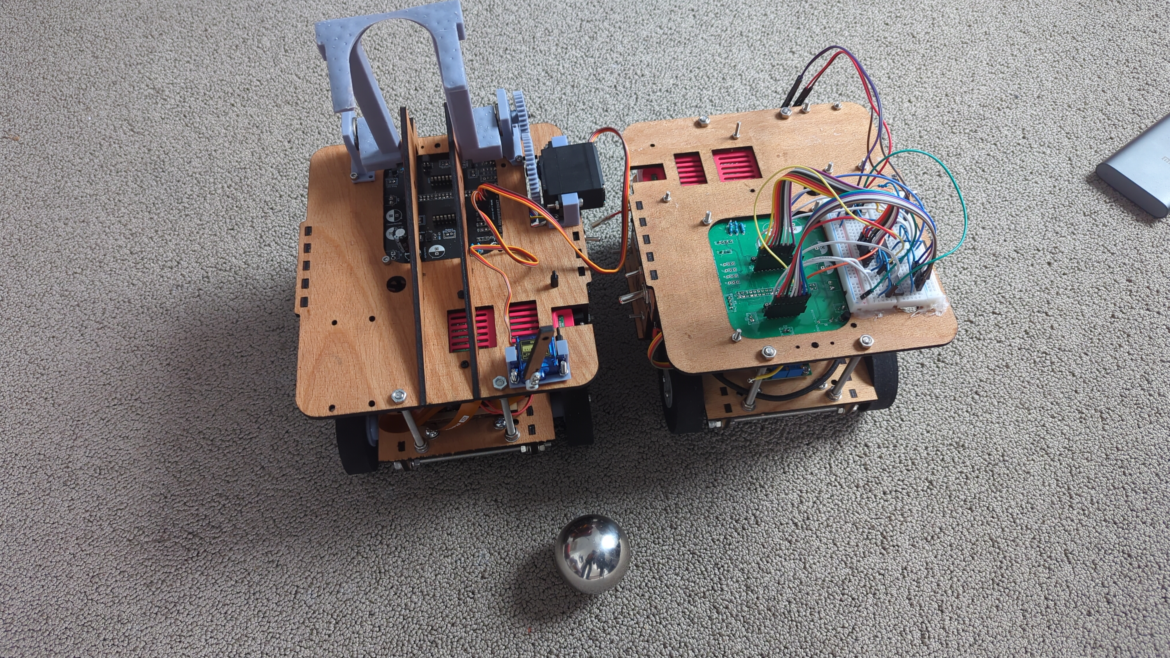 the Robots in the final version